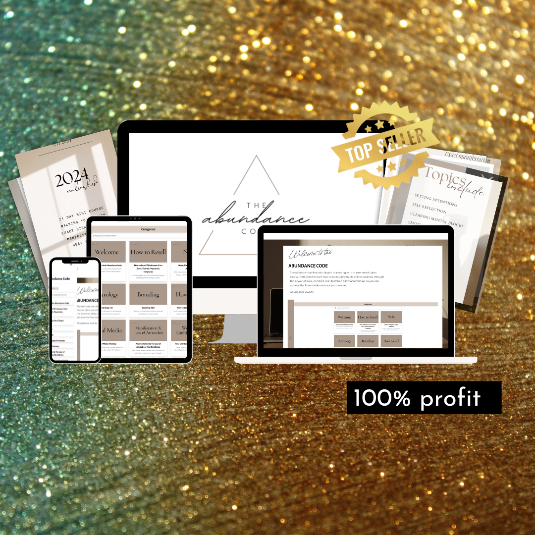 The Abundance Code Digital Marketing Training with MRR
