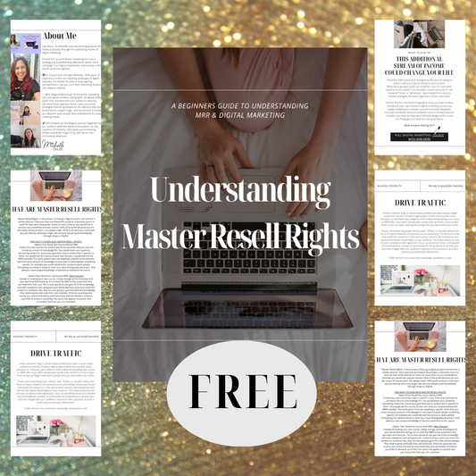 Understanding Master Resell Rights E-Book