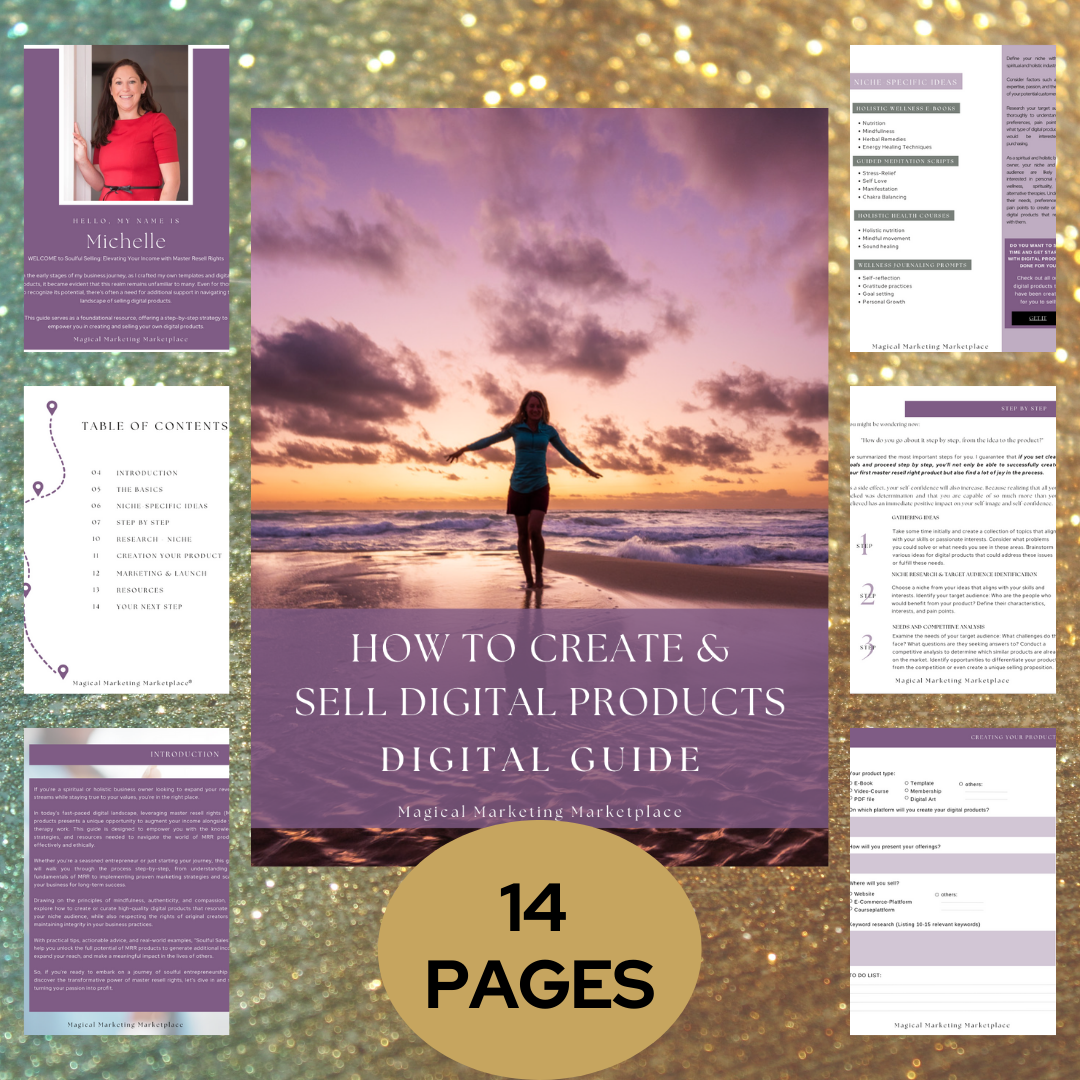 How To Create & Sell Digital Products Lead Magnet with MRR